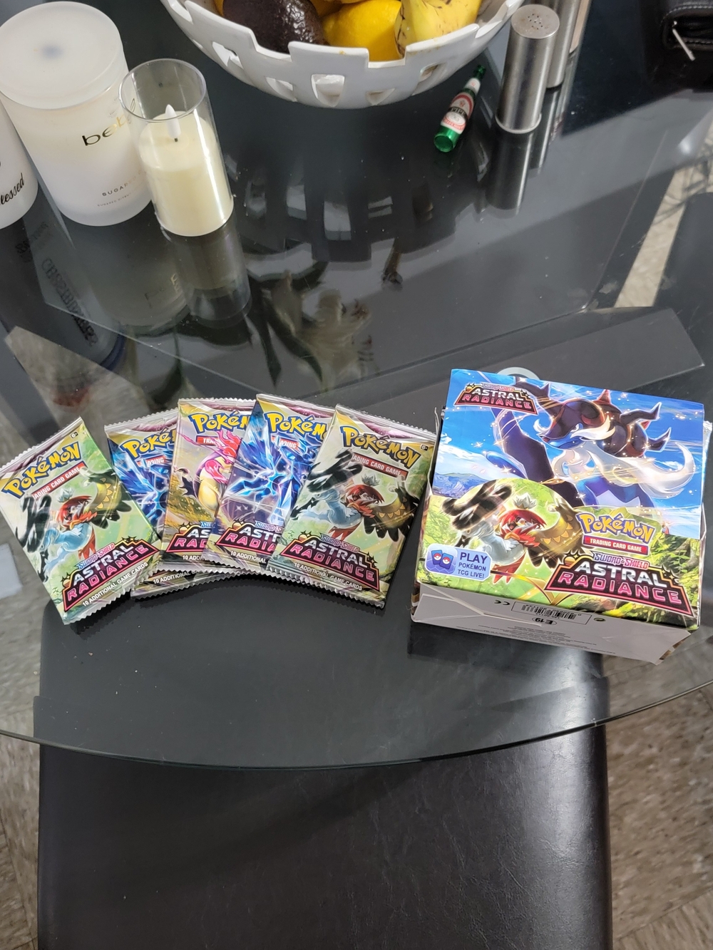 Pokemon Astral Radiance Booster Packs - Blue Packaging